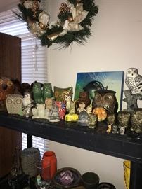 HUGE OWL COLLECTION