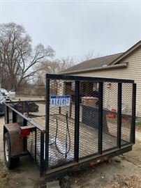 8' X 14' UTILITY TRAILER