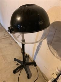 HOT & HOTTER STAND UP SALON STYLE HOOD HAIR DRYER