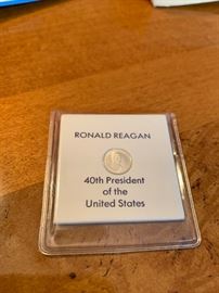 RONALD REAGAN - 40TH PRESIDENT COIN