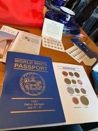 1994 WORLD MINTS PASSPORT COINS - DETROIT, MI