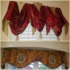 Designer drapes/curtains/window treatments