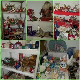 Vast selection of Christmas and other seasonal décor 