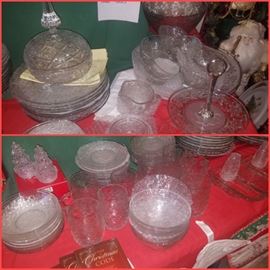 Poinsettia Christmas crystal 