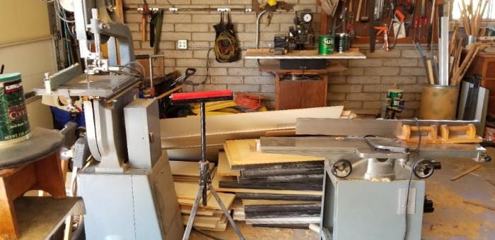 Lots of tools for sale.