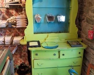 large wooden display piece