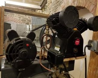 Rand 4000, 5 HP compresser