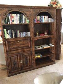 3 matching book cases. We will sell separate 