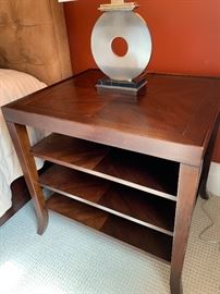 Bedside table from Stanley 24"D x 28"H x 28"W