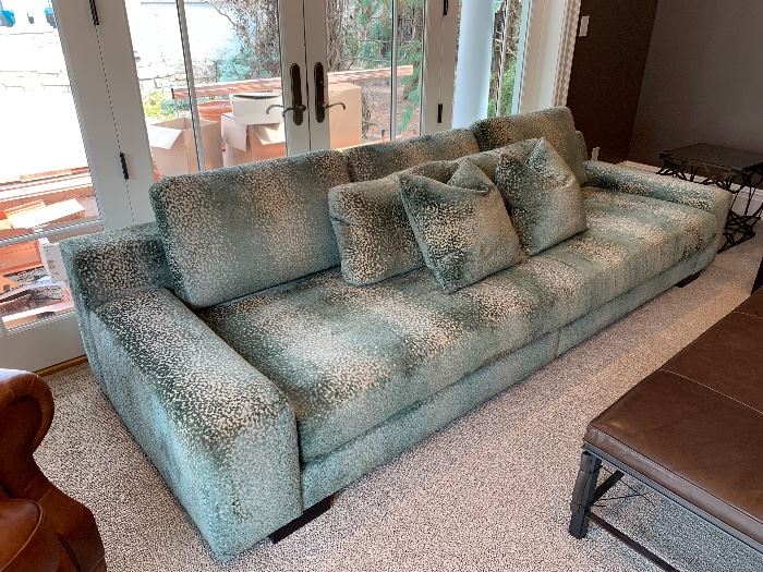 Custom lounge sofa....10 feet long!