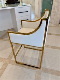 Counter height vanity stool