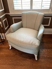 Upholstered chairs from Baker and Barbara Barry