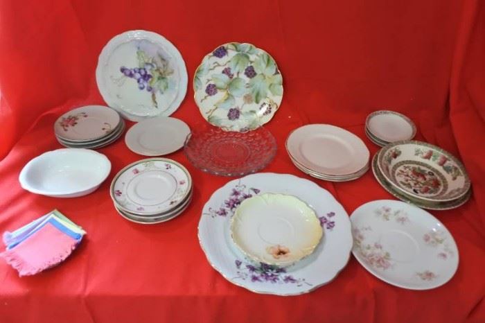 Collection of Painted Plates