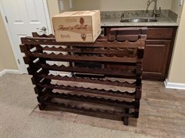 $75   Wine rack