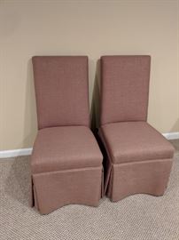 $80 NOW $40 each Parsons chairs