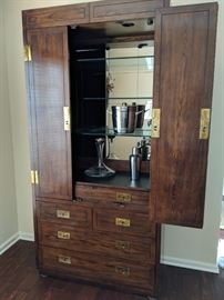 $175   NOW $87  Bar liquor cabinet 40x80