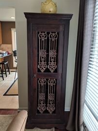$175  NOW  $87 Tall wine cabinet. 27x24x72
