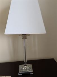 $60  Glass lamp