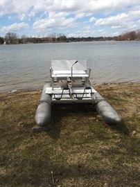 Aluminum Paddle Boat