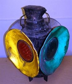 Old Signal Railroad Lantern