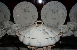 Large Service For 12 Haviland Limoges China