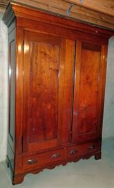 Walnut Knock Down Wardrobe