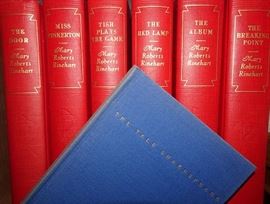 Old Books, Mary Roberts Rinehart Volumes, The Yale Shakespeare Volumes