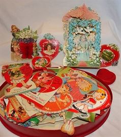 Old Fold Out & Vintage Valentines