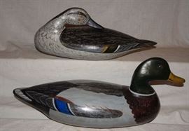 Duck Decoys Incl. Perdew By Charlie Moore