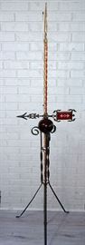 Weathervane with Arrow & Ruby Ball