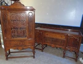 Walnut Dining Room Set