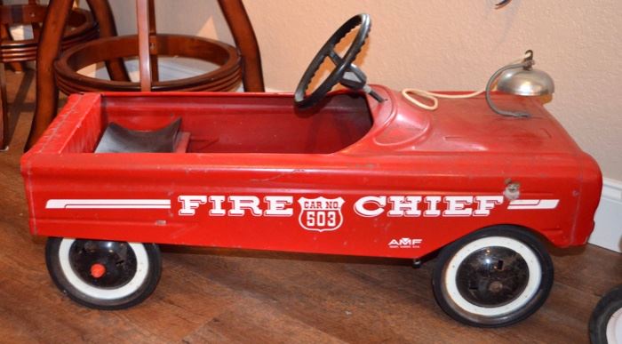 Fire Chief pedal car
