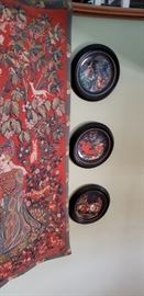 Tapestry/French..Russian collector plates