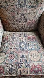 Arm Chair Tapestry Pattern Seat