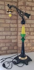 Art Deco Table Lamp Shade Removed