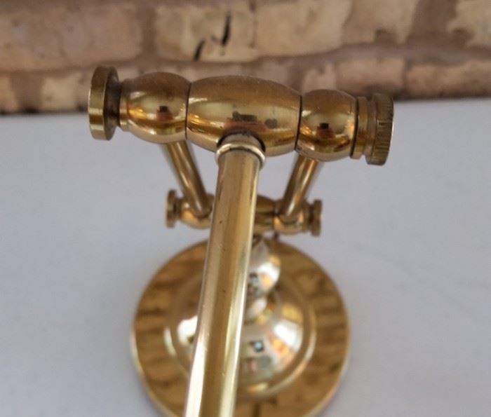 Brass Desk Lamp Tarnish Spot