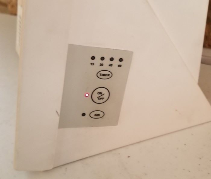 Bright Light Therapy Lamp Controls