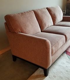Broyhill Couch Sofa Side View a