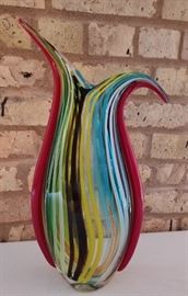 David Tiffany Art Glass Vase