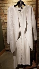 Eileen Fisher 2 Piece Dress and Sweater M