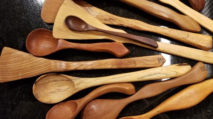 Exotic Wood Spoon Collection