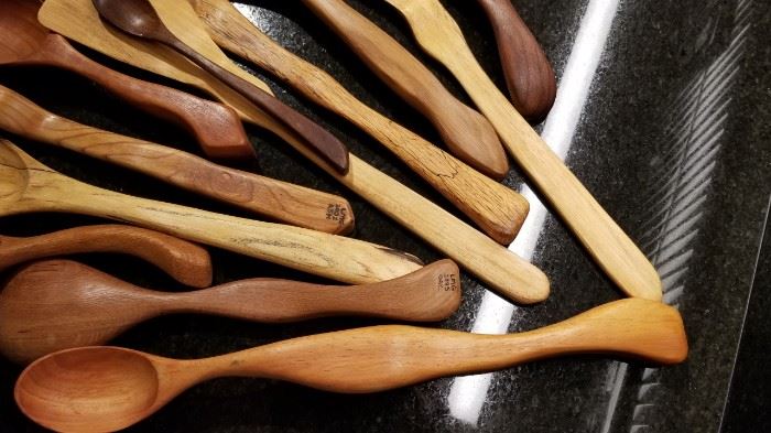 Exotic Wood Spoon Handles