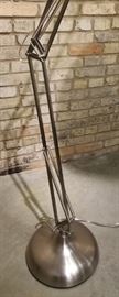 Floor Lamp Brushed Aluminum Base