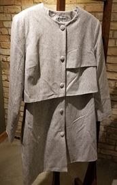 J Peterman Gray Tunic