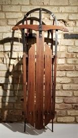 Old Vintage Sled Fleet Wind Racer