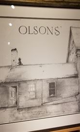 Olsons Farmstead Brandywine River Musuem Print Close