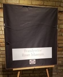 Olsons Farmstead Brandywine River Musuem Print Reverse