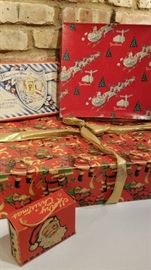 Vintage Christmas Boxes