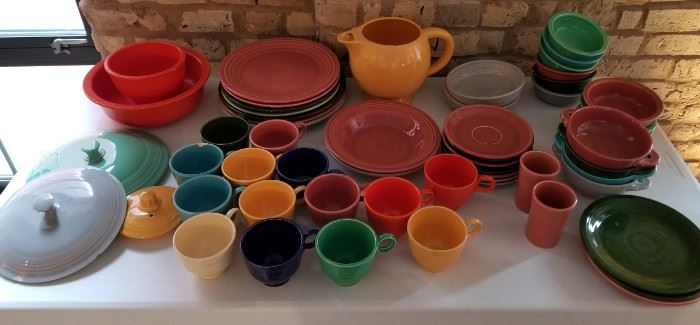 Vintage Fiestaware Fiesta Collection as is