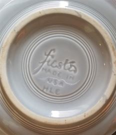 Vintage Fiestaware Fiesta Hallmark